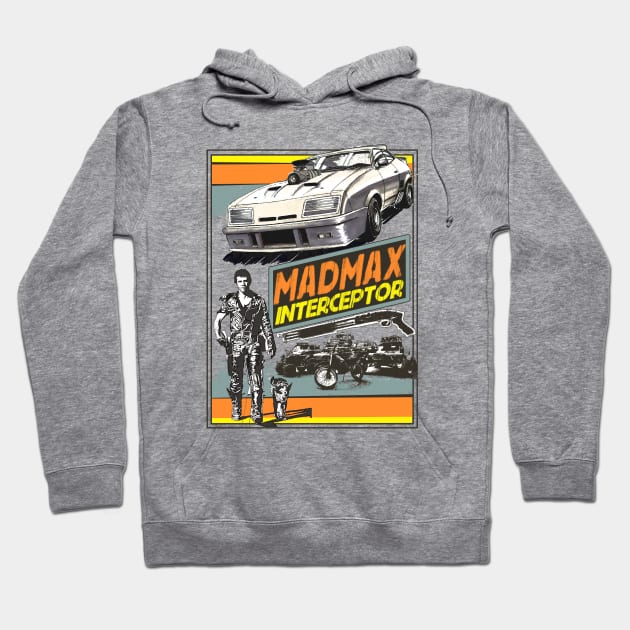 Mad Max V8 Interceptor Hoodie by TVmovies